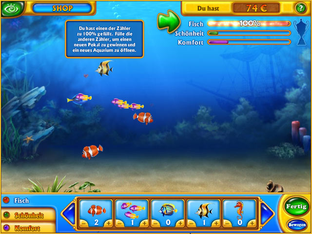 Fisch Spiele Aquarium
