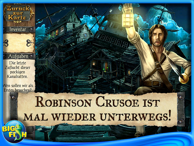Screenshot für Robinson Crusoe and the Cursed Pirates