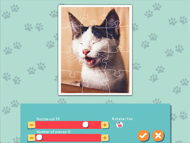1001 Jigsaw Cute Cats - Screenshot