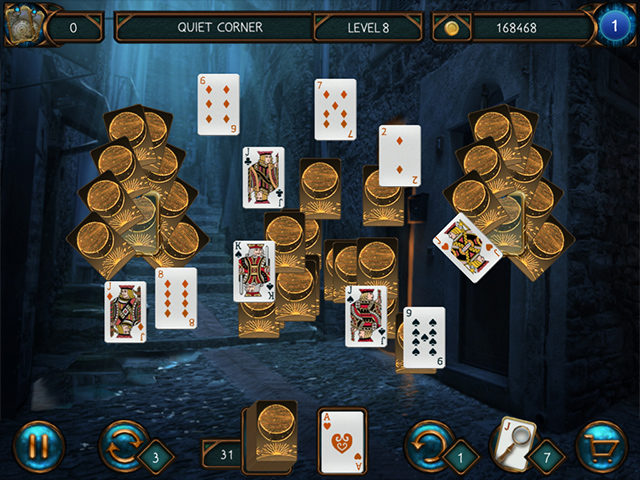 Detective Solitaire: The Ghost Agency - Screenshot