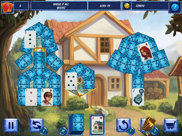 Fairytale Solitaire: Red Riding Hood - Screenshot