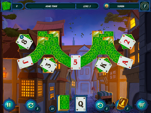 Fairytale Solitaire: Witch Charms - Screenshot