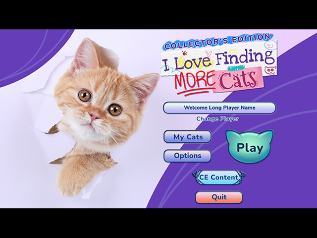 I Love Finding MORE Cats Collector's Edition - Screenshot