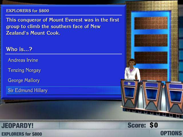 Jeopardy Game Online