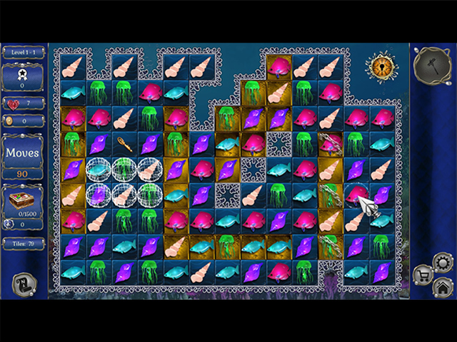 Jewel Match Aquascapes - Screenshot