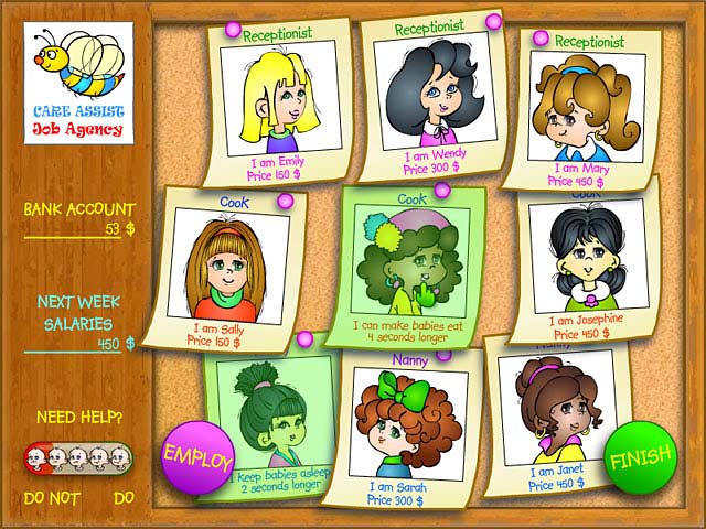 kindergarten babysitting game free download full version