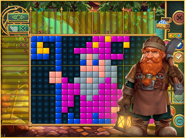Legendary Mosaics: The Dwarf and the Terrible Cat - Screenshot