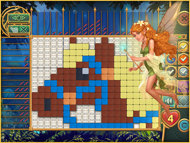 Legendary Mosaics: The Dwarf and the Terrible Cat - Screenshot