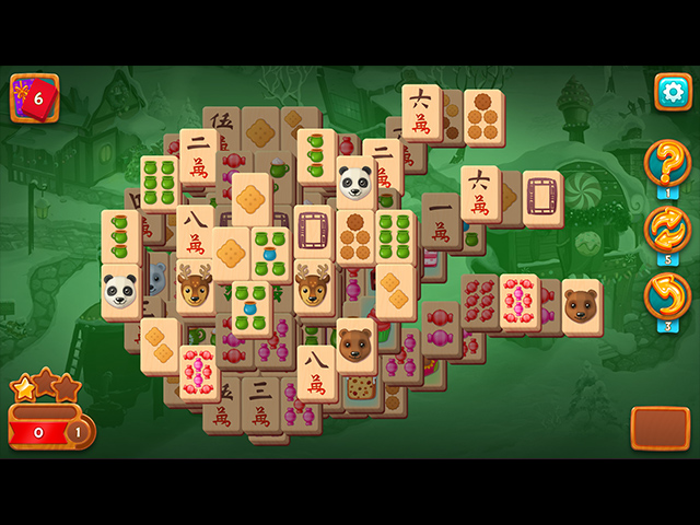 Mahjong Fest: Winterland - Screenshot