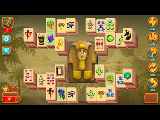 Mahjong Riddles Egypt - Screenshot