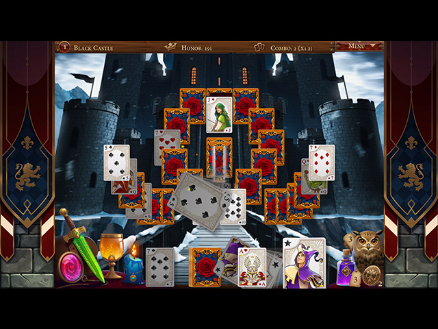 Medieval Tales Solitaire: Chasing the Dark - Screenshot