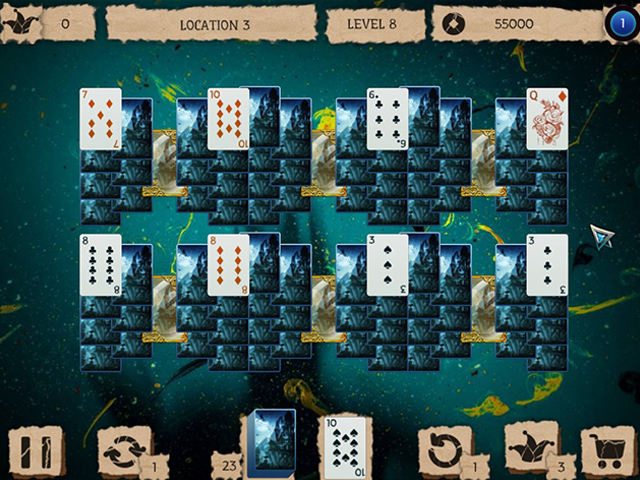 Mystery Solitaire: The Black Raven 3 - Screenshot