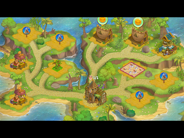 New Lands: Paradise Island Collector's Edition - Screenshot