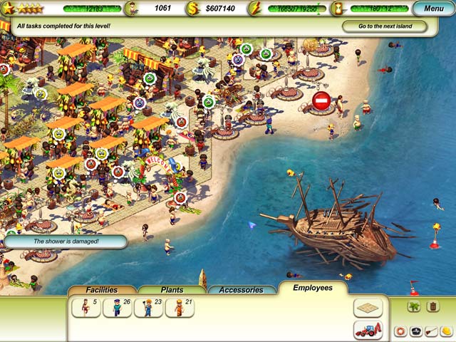 Paradise Beach Game