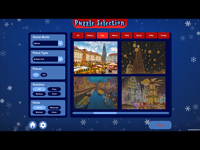 Puzzle Vacations: Christmas - Screenshot