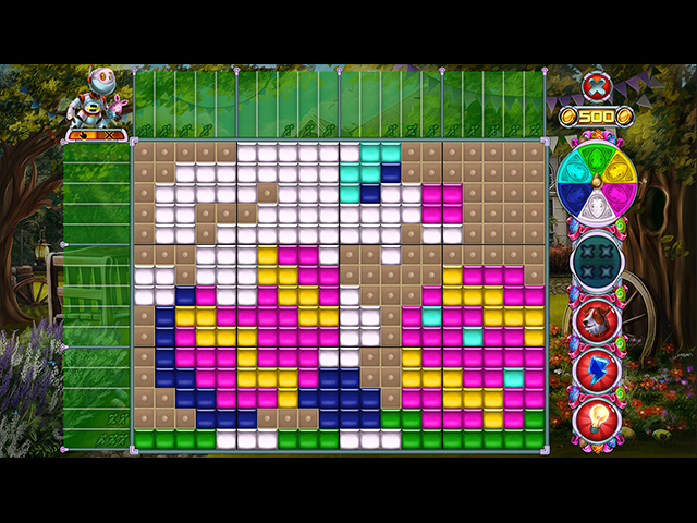 Rainbow Mosaics 12: Easter Helper - Screenshot