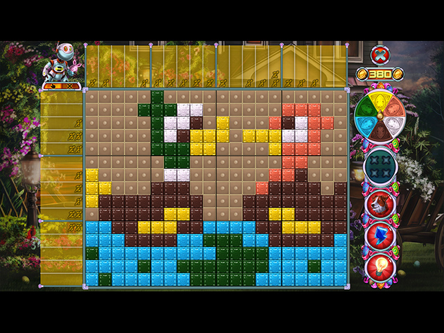 Rainbow Mosaics 12: Easter Helper - Screenshot