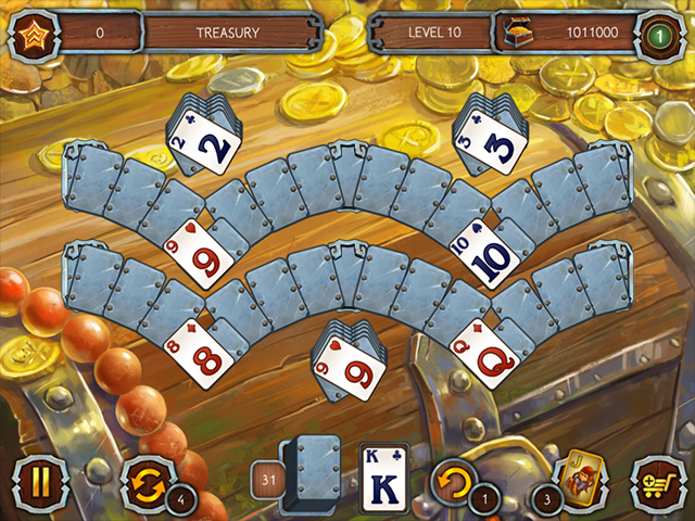 Solitaire Legend Of The Pirates 3 - Screenshot