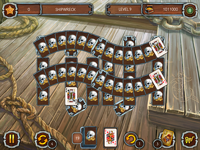 Solitaire Legend Of The Pirates 3 - Screenshot