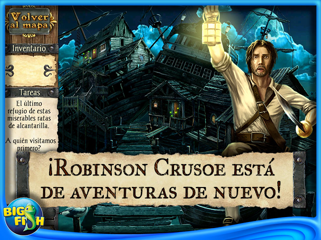 Pantallazo de Robinson Crusoe y los Piratas Malditos